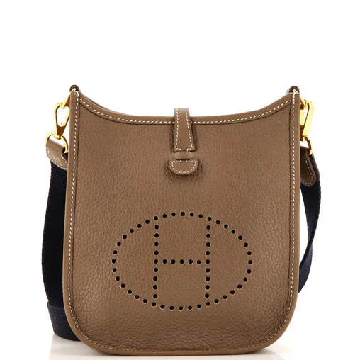 Hermes Long Strap Evelyne Bag Clemence TPM