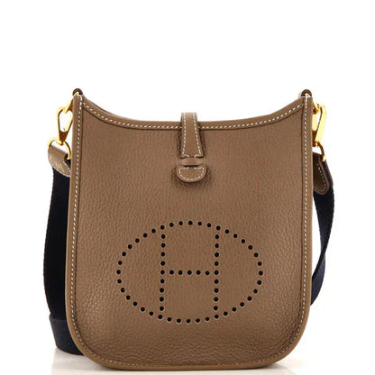 Hermes Long Strap Evelyne Bag Clemence TPM