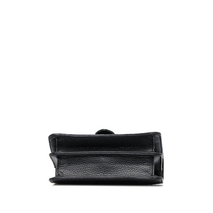 Gucci Interlocking G Small Black Leather