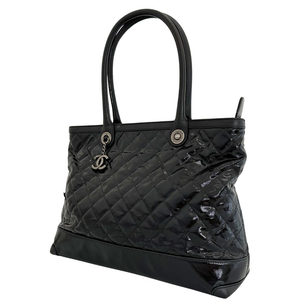 Chanel 30 Leather Black Tote Bag 4
