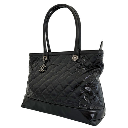 Chanel 30 Leather Black Tote Bag 4
