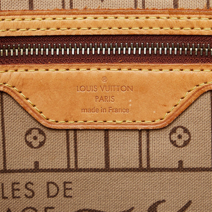 Brown Louis Vuitton Monogram Neverfull MM Tote Bag