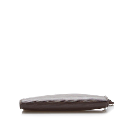 LOUIS VUITTON Epi Pochette Accessoires Brown