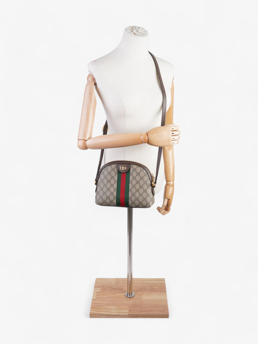 Gucci Ophidia GG Supreme / Brown Canvas Small
