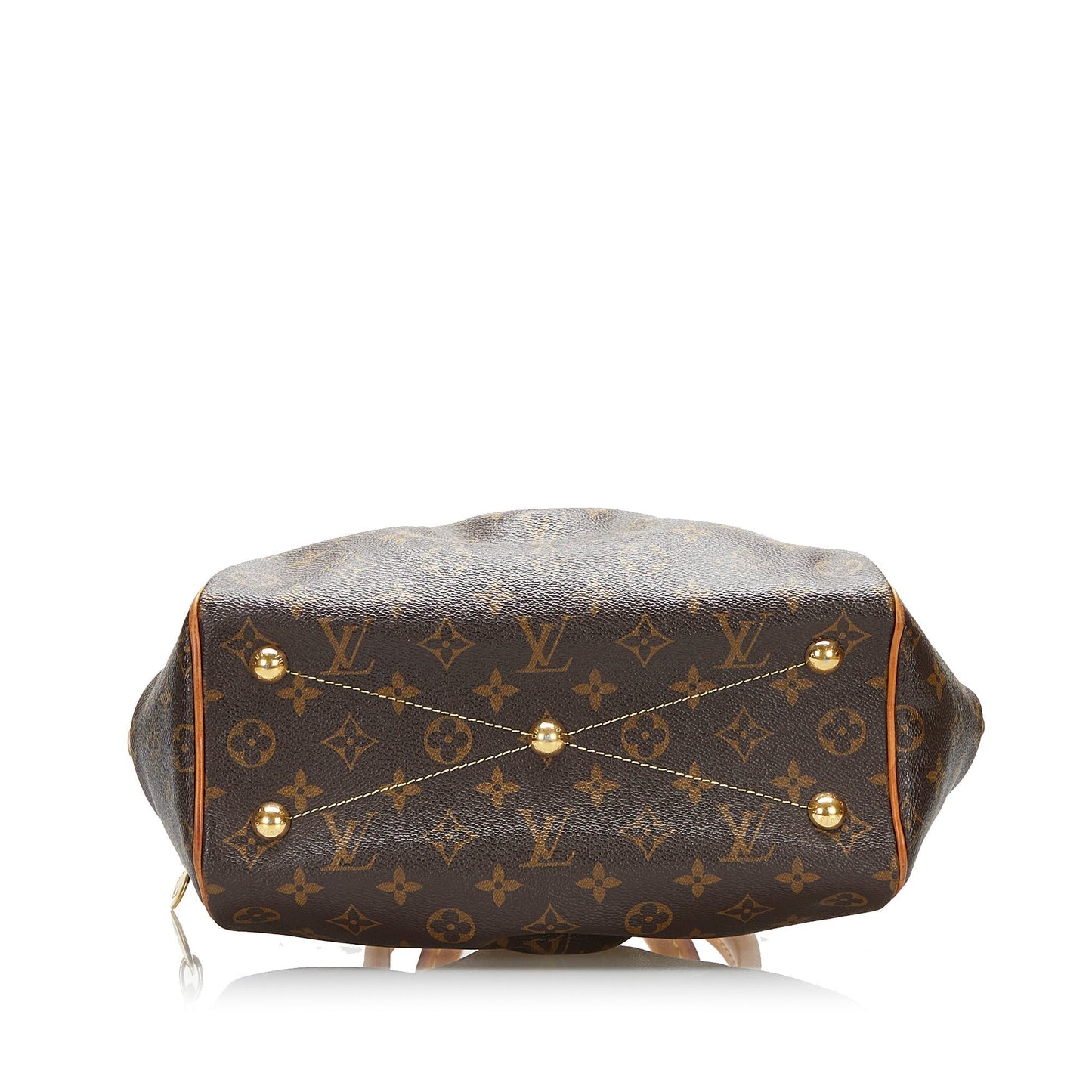 LOUIS VUITTON Monogram Tivoli PM Brown