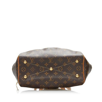 LOUIS VUITTON Monogram Tivoli PM Brown