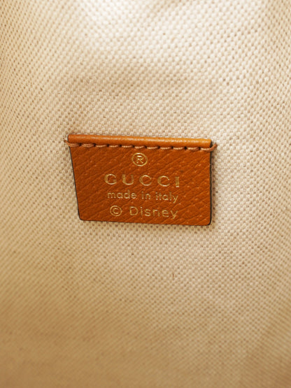 Gucci x Disney Bucket Bag GG Supreme / Tan Canvas