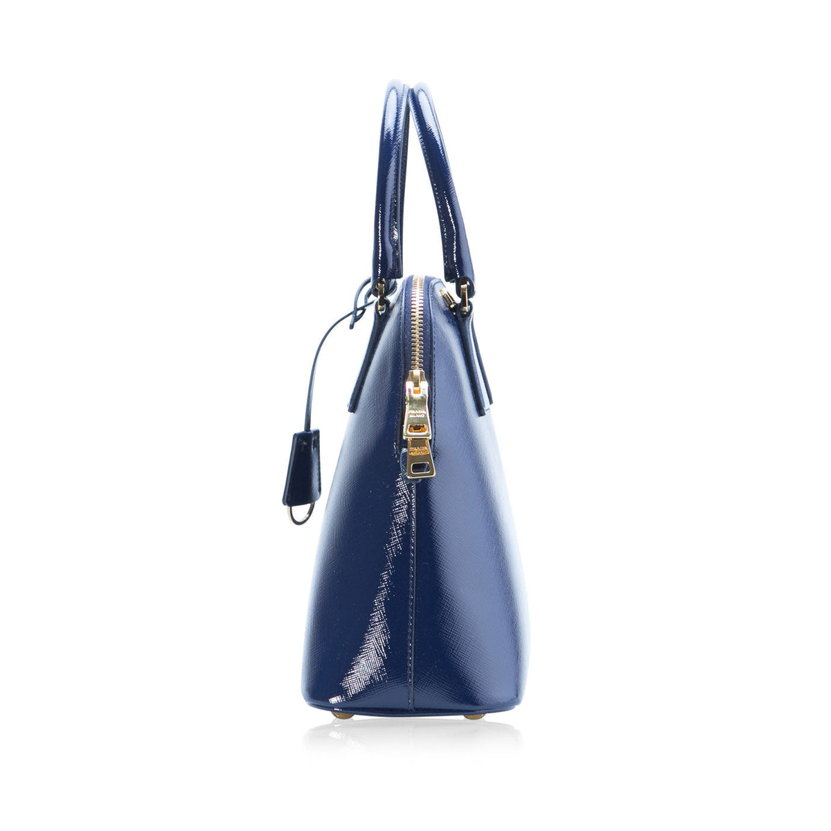 Prada Saffiano Vernice Top Handle