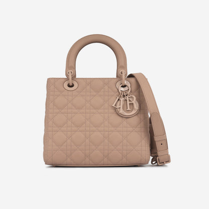 Medium Lady Dior - Blush Ultramatte