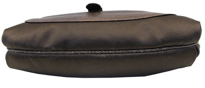 FENDI Brown Leather spy Hobo Bag