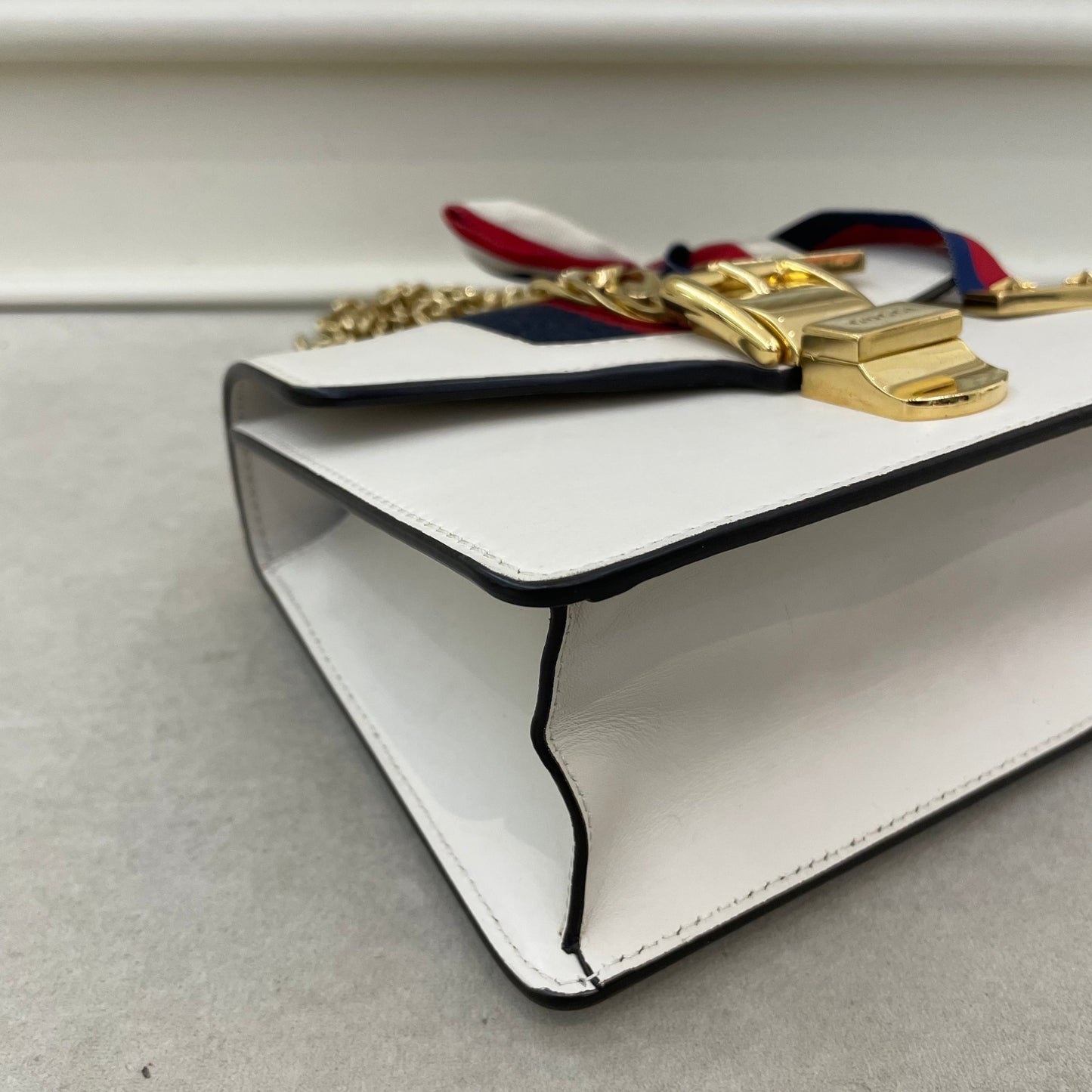 Gucci SyLouis Vuittonie Mini in White