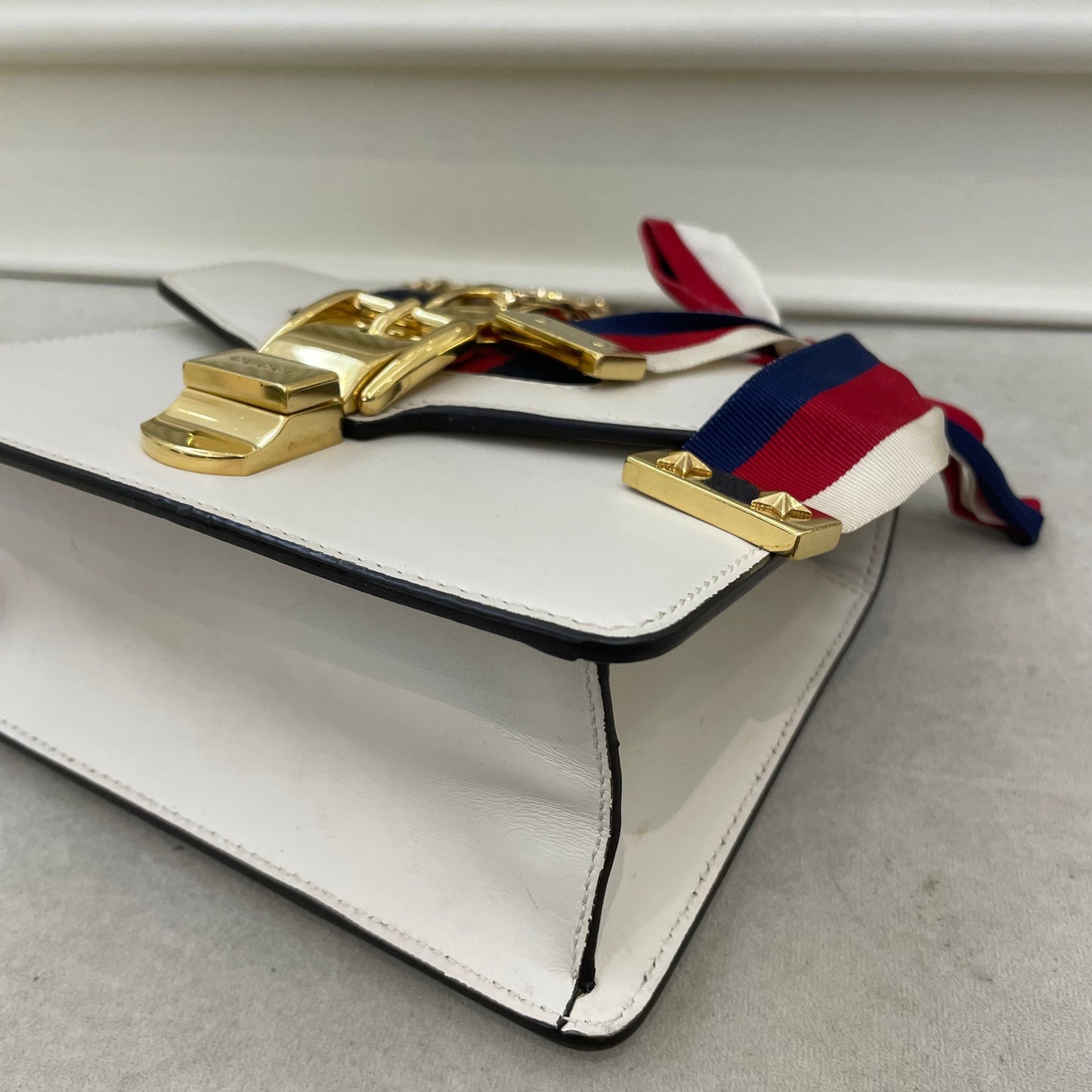 Gucci SyLouis Vuittonie Mini in White