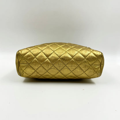 CHANEL Limited Edition Crystal CC Logo Shoulder Bag
