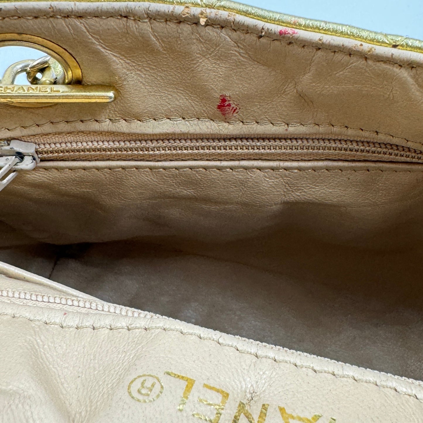 CHANEL Limited Edition Crystal CC Logo Shoulder Bag