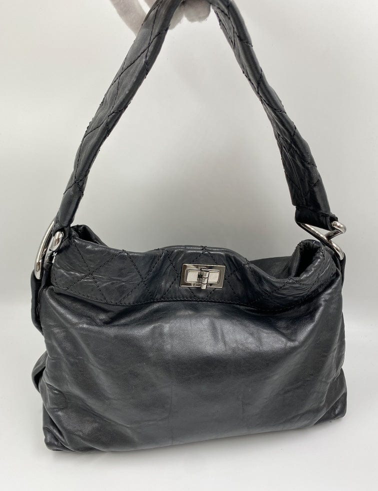 Chanel Twist Leather Shoulder Bag