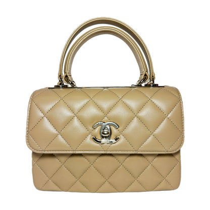 Chanel Flap Mini Lambskin Gold Shoulder Bag 2