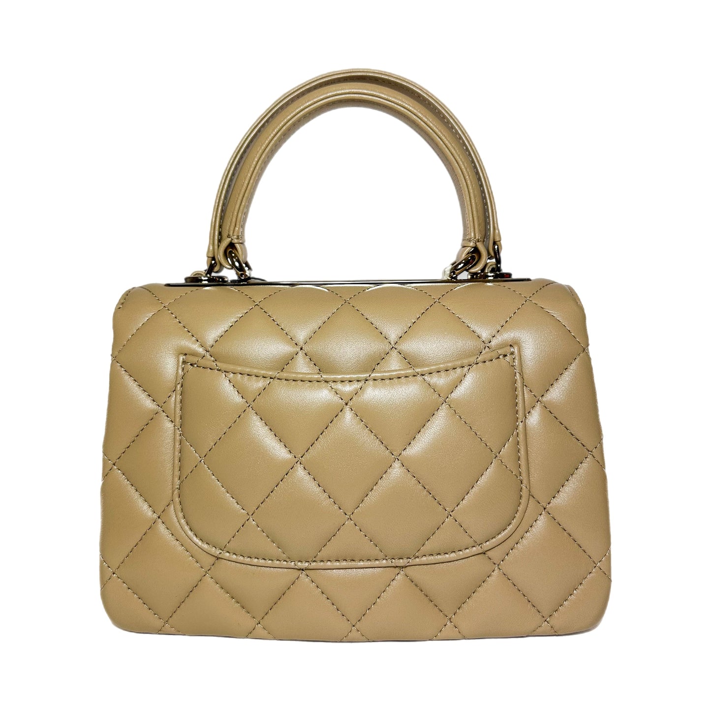 Chanel Flap Mini Lambskin Gold Shoulder Bag 2