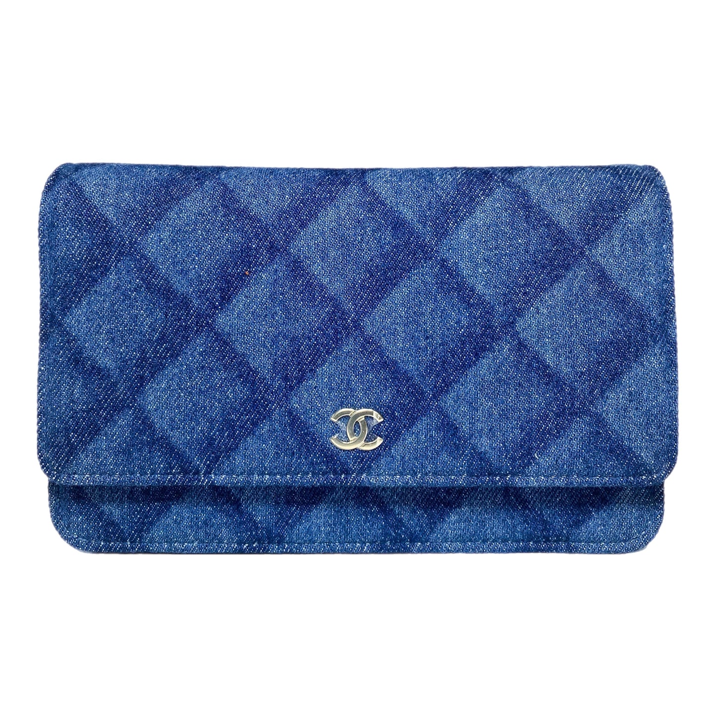 Chanel Flap Silver Crossbody Bag