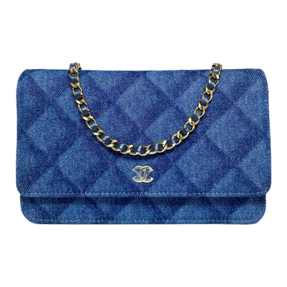 Chanel Flap Silver Crossbody Bag