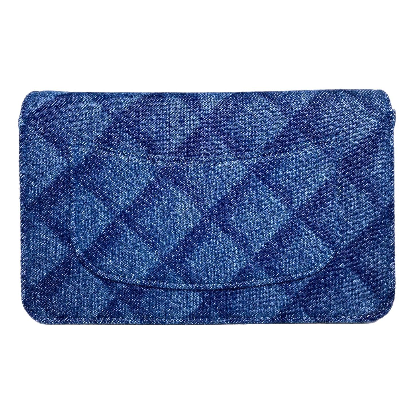 Chanel Flap Silver Crossbody Bag