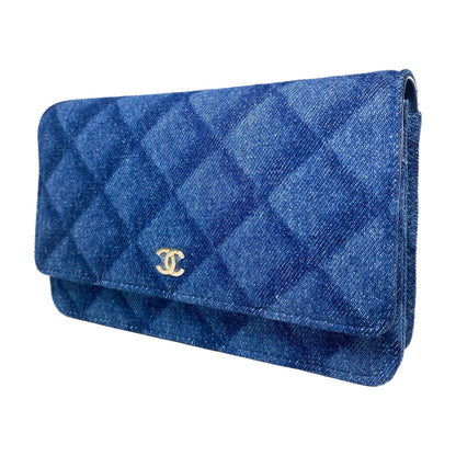 Chanel Flap Silver Crossbody Bag