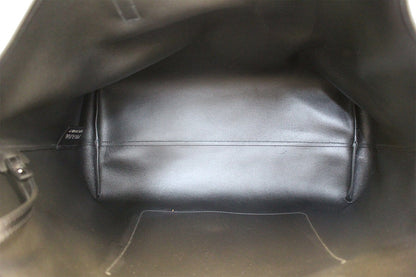 PRADA City Calf Leather Large Shopping Tote Shoulder Bag