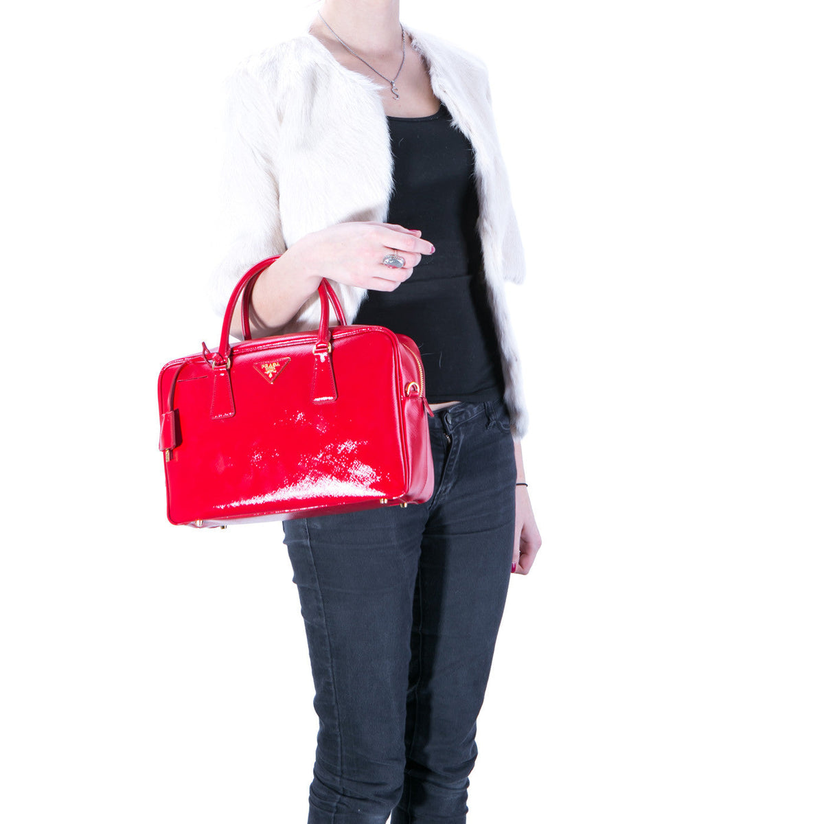 Prada Bauletto Tote