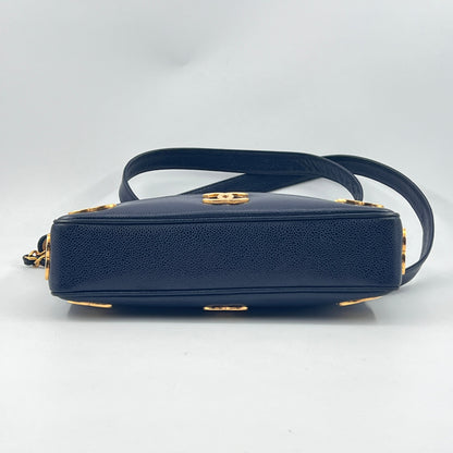 Chanel Caviar Leather Triple Shoulder Bag