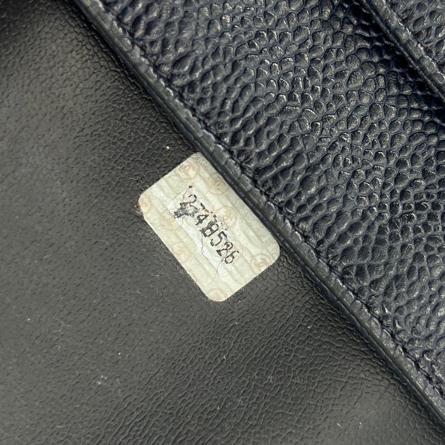 Chanel Caviar Leather Triple Shoulder Bag