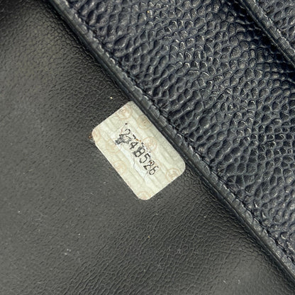 Chanel Caviar Leather Triple Shoulder Bag