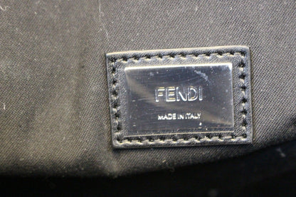FENDI Monster Roll Leather Medium Tote Bag