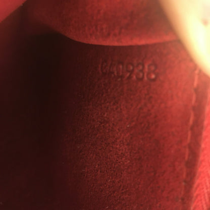 LOUIS VUITTON Pochette Accessoire bag in Red Epi leather