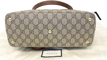 GUCCI GG Supreme Medium Tote Shoulder Bag 415721