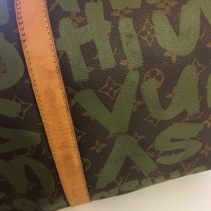 LOUIS VUITTON Limited Edition x Stephen Sprouse Graffiti Keepall 50 Travel Bag