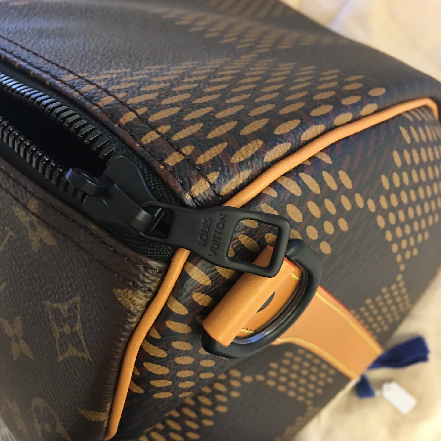 LOUIS VUITTON X NIGO Limited Edition x Nigo Keepall 50 Bandouliere Travel Bag