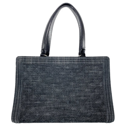 Chanel Leather Black Elegant Tote Bag 4