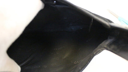 Gucci Black Suede Leather Jackie Hobo Shoulder Bag