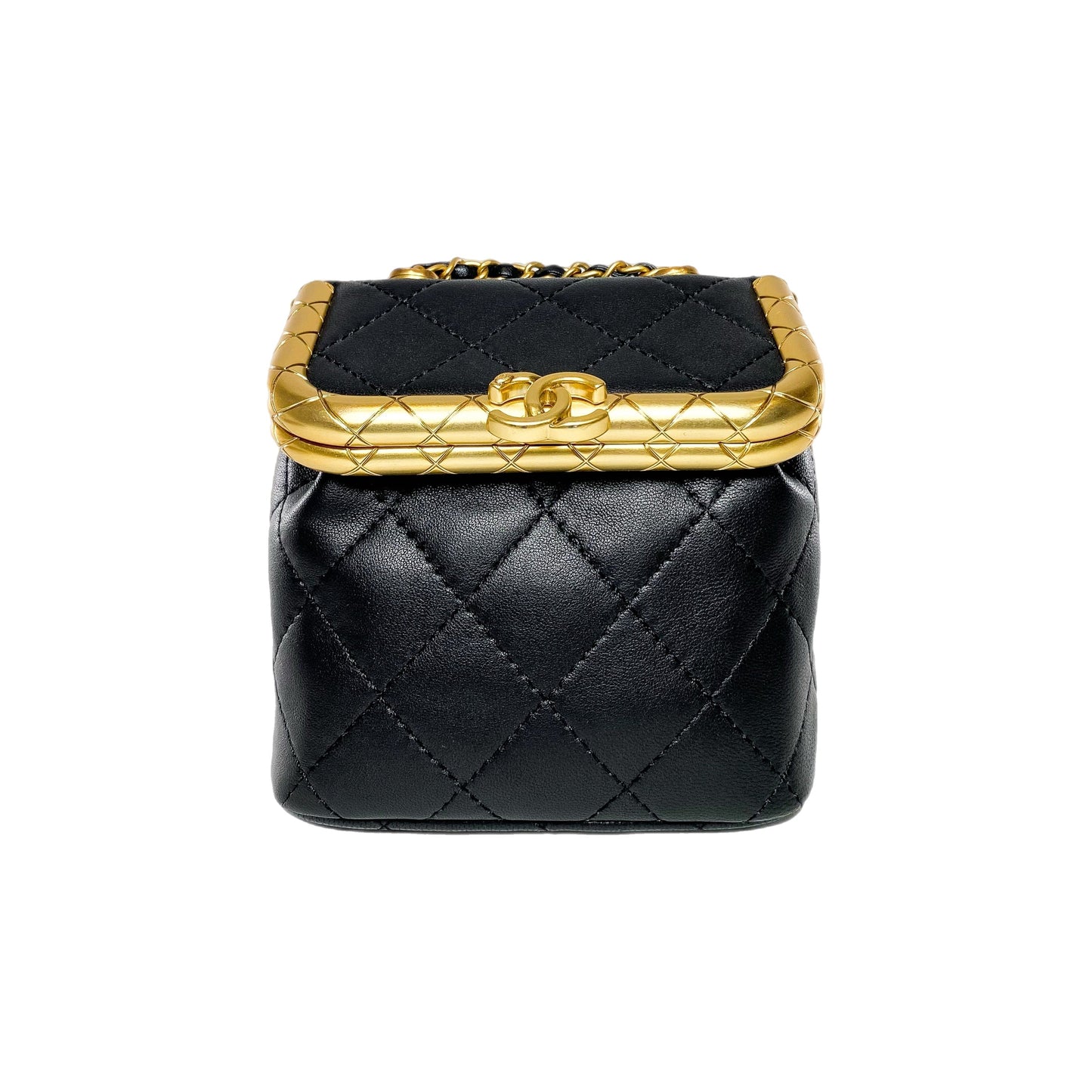 Chanel Black Quilted Micro My Crush Bag