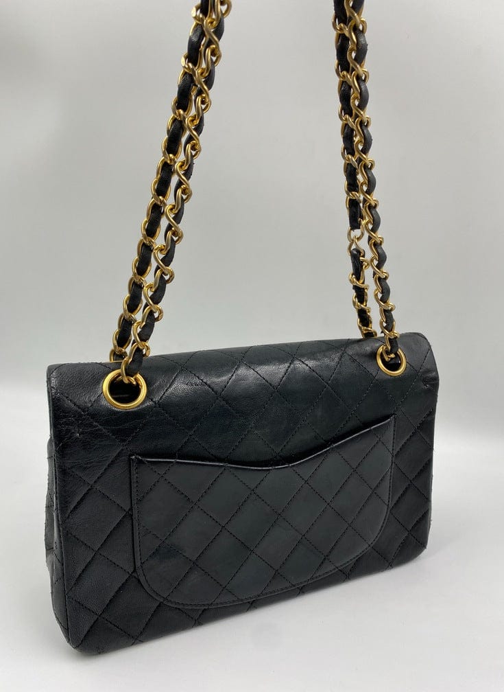 Chanel Classic Flap Small Lambskin Gold Shoulder Bag 3