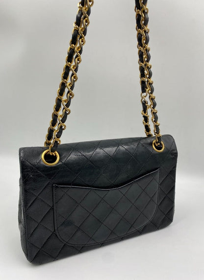 Chanel Classic Flap Small Lambskin Gold Shoulder Bag 3