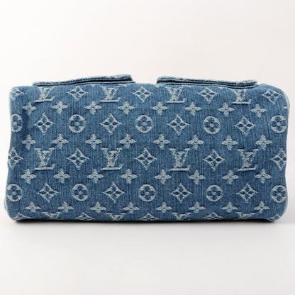 Louis Vuitton 2005 Made Denim Monogram Neo Speedy Indigo