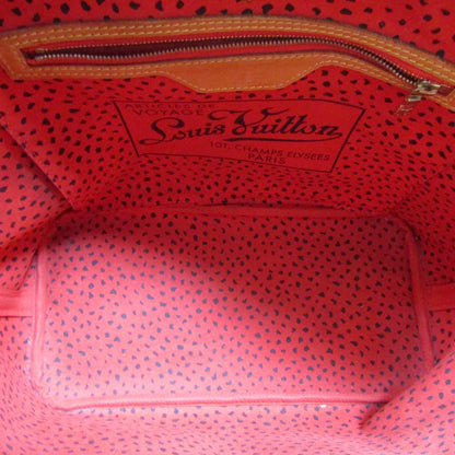 LOUIS VUITTON Limited Edition Rouge Yayoi Kusama Monogram Waves Neverfull MM Bag