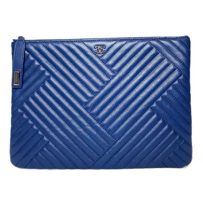 Chanel Navy Elegant Handbag 6