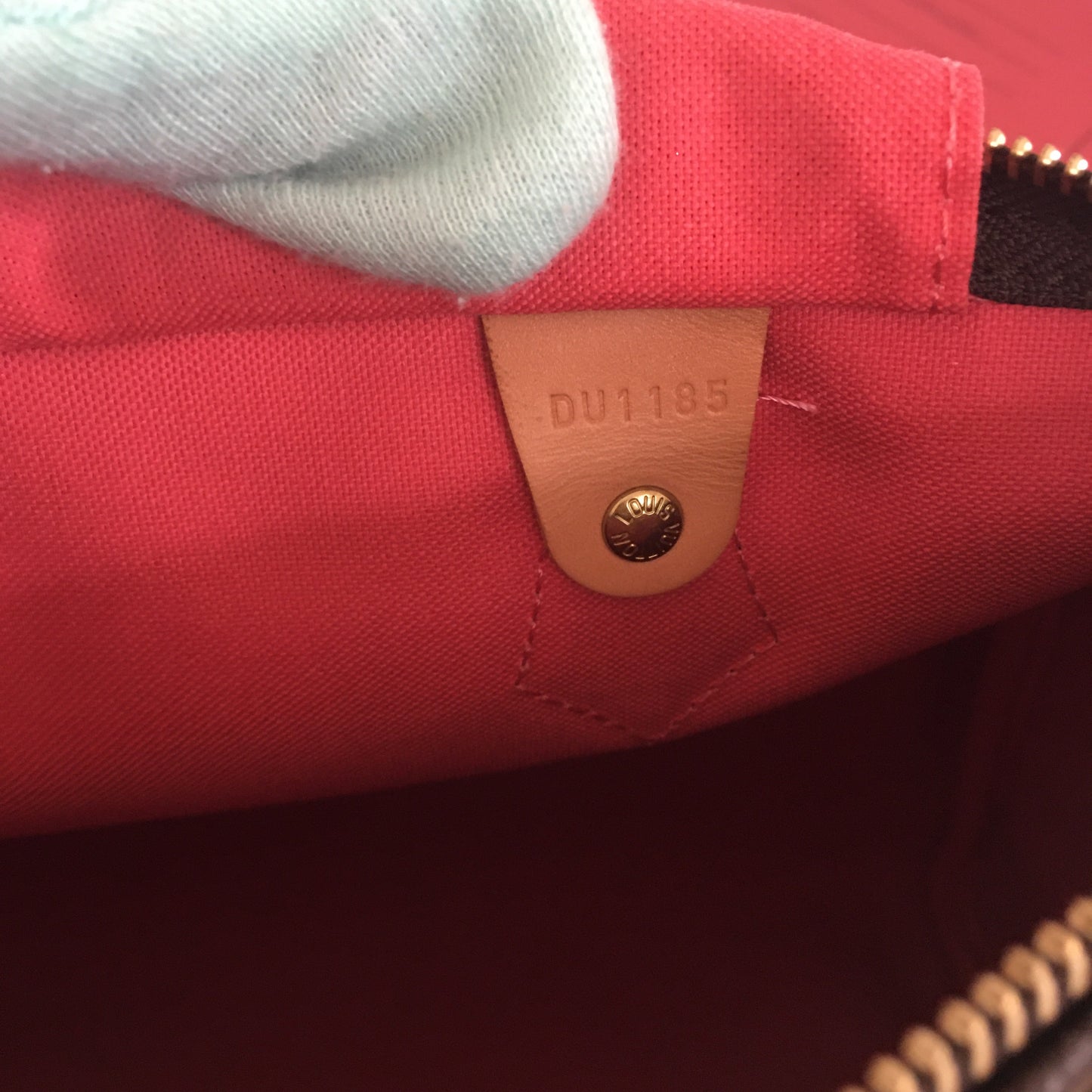 LOUIS VUITTON Speedy Handbag in Brown Canvas