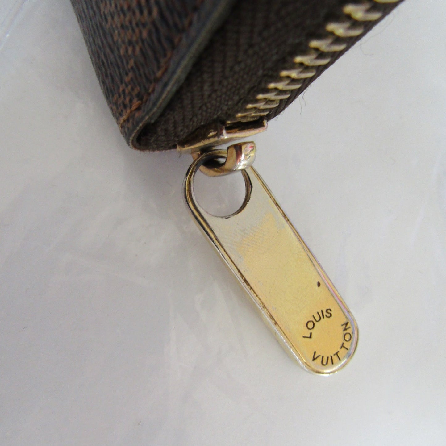 LOUIS VUITTON Wallet in Brown Canvas
