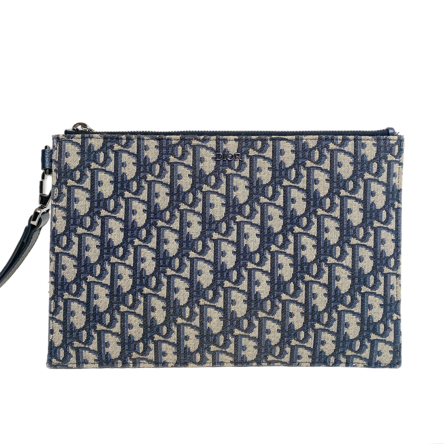 DIOR FLAT CASE OBLIQUE JACQUARD
