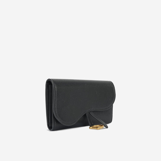 Christian Dior Long Saddle Flap Wallet