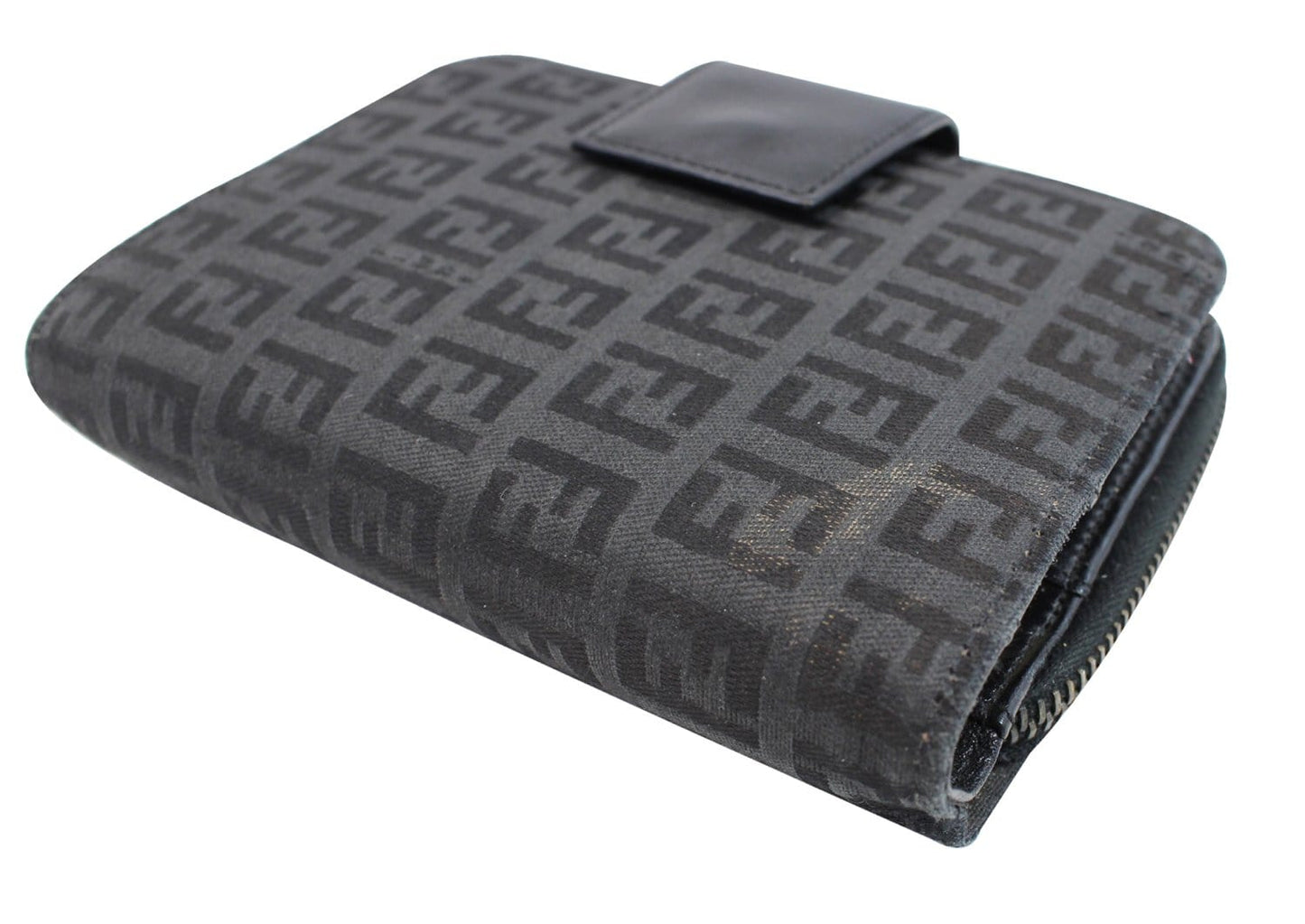 FENDI Zip Around Bifold Wallet