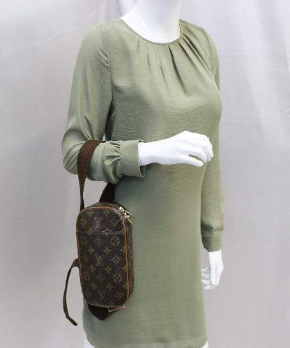Louis Vuitton Pochette Gange Bag Monogram Canvas