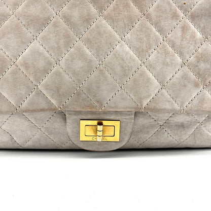 Chanel Icing Marble Aged Leather 2.55 Reissue 227 Classic Flap Bag